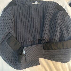 Urban outfitters Women's cropped Ribbed Sweater